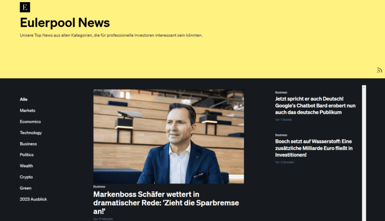 Eulerpool News Übersicht